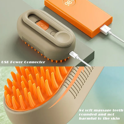 SteamPaws™ – 3-in-1 Steam Pet Brush